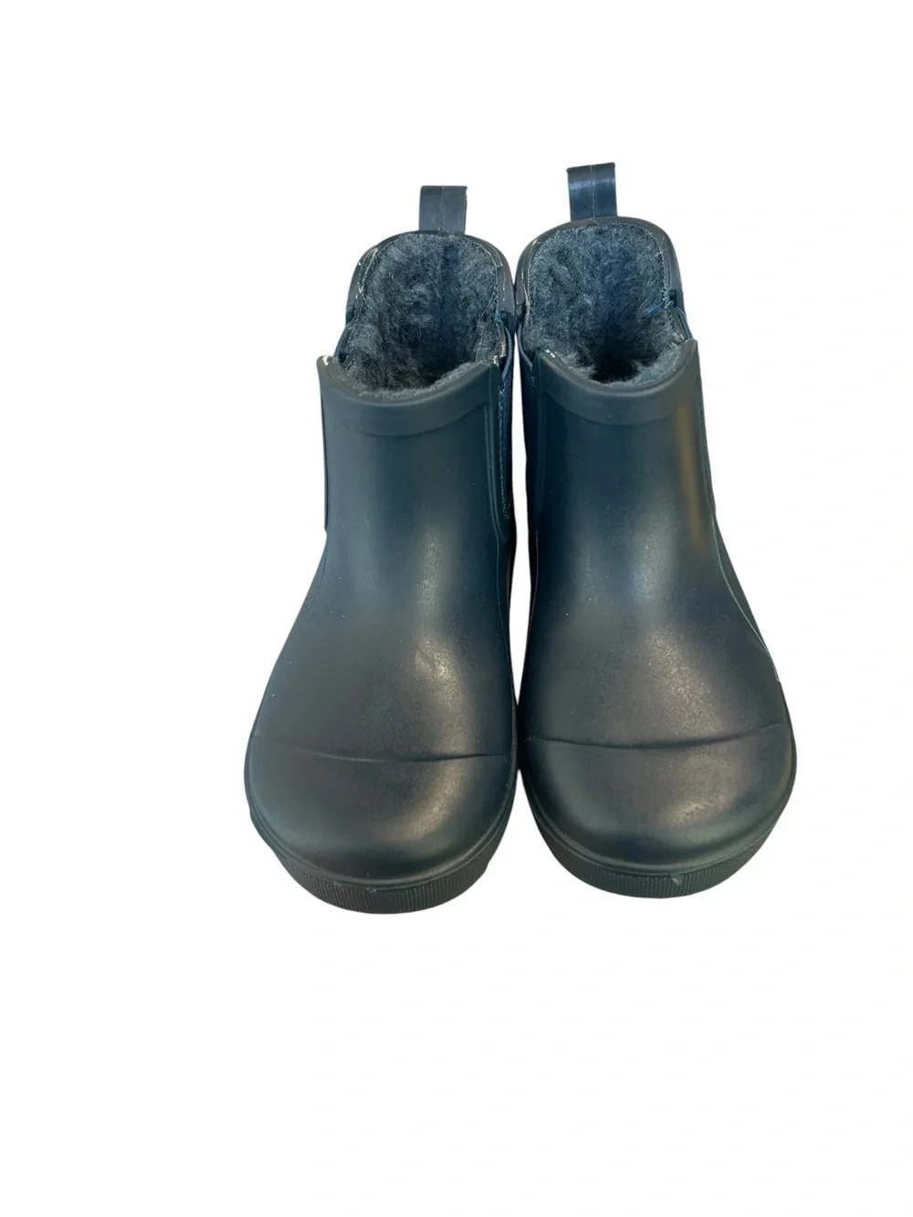 Bearpaw Toddler Chelsea Rain Boot Lined Navy Sz 6 NWT